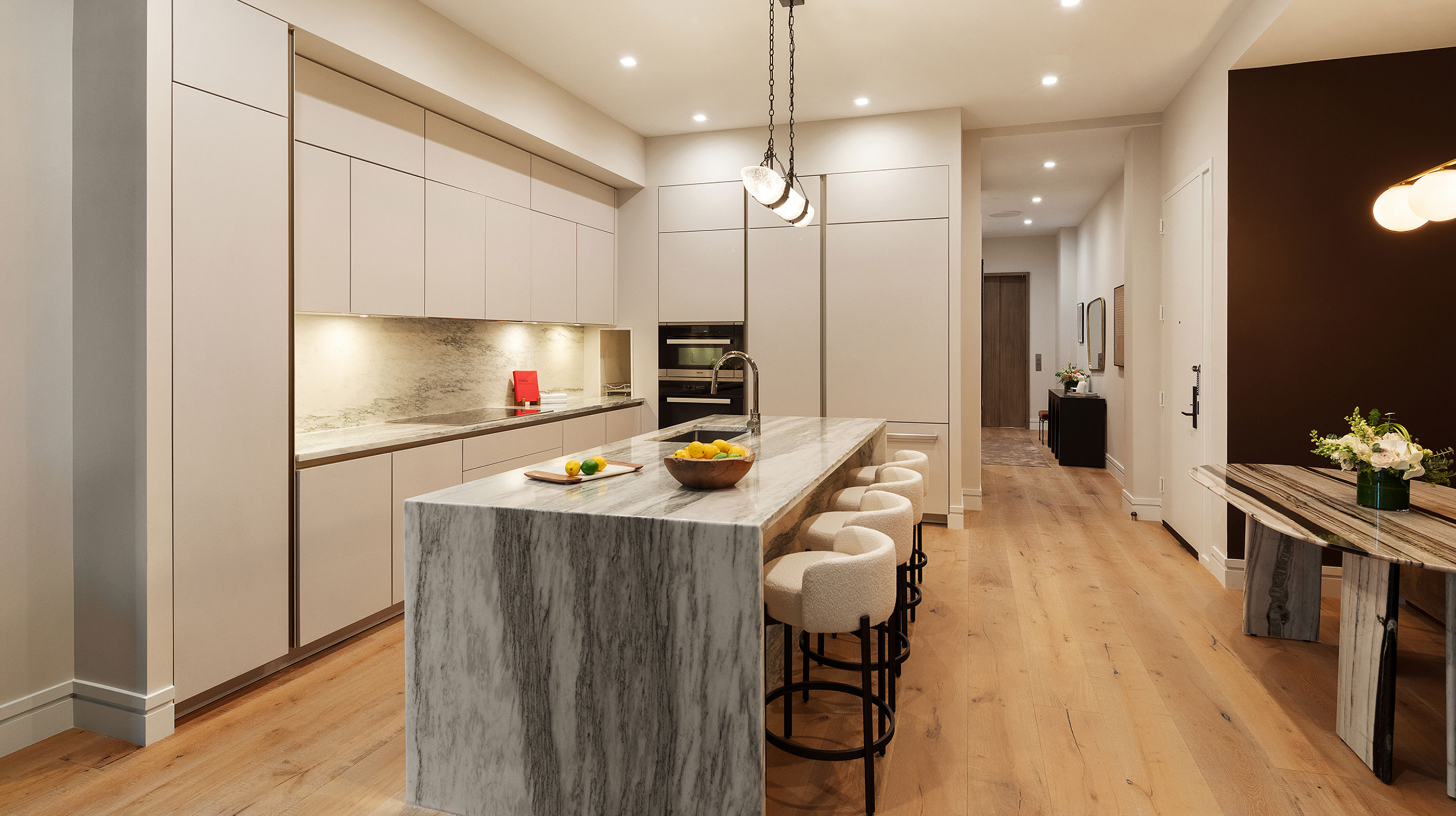 A magnificent kitchen layout